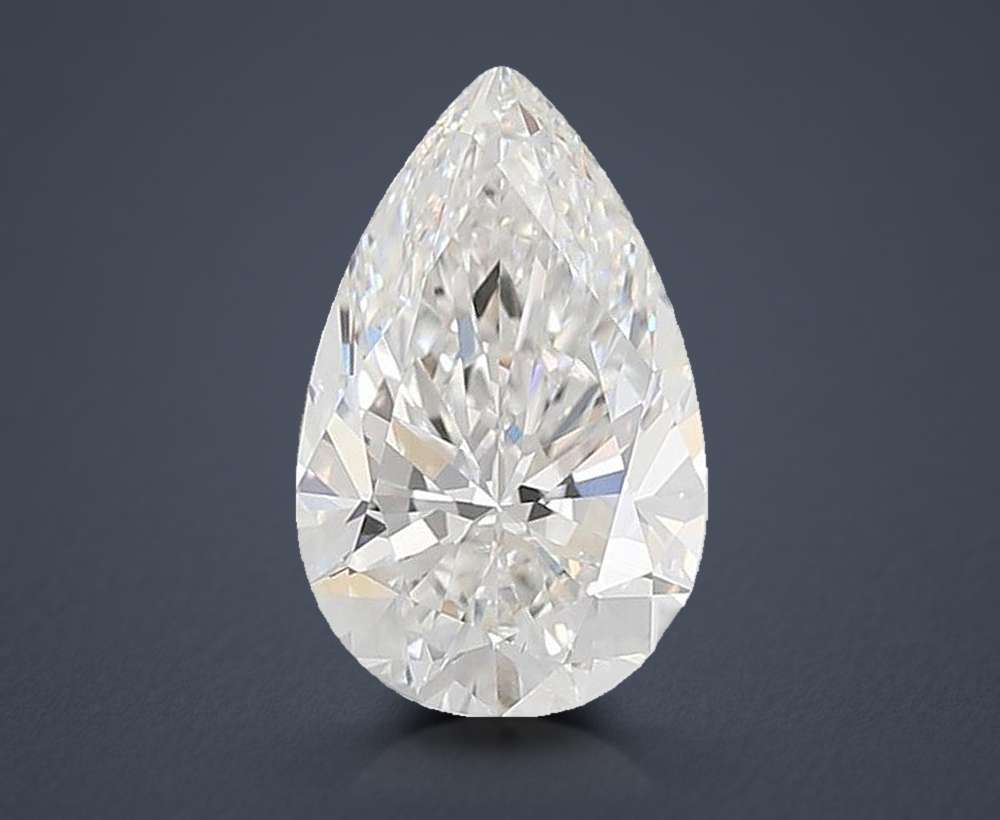 4.70 Carat Pear Lab Diamond