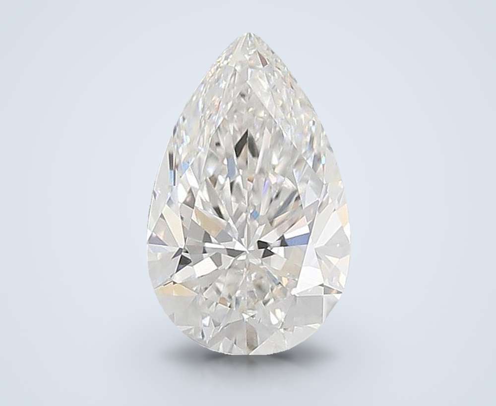 4.70 Carat Pear Lab Diamond