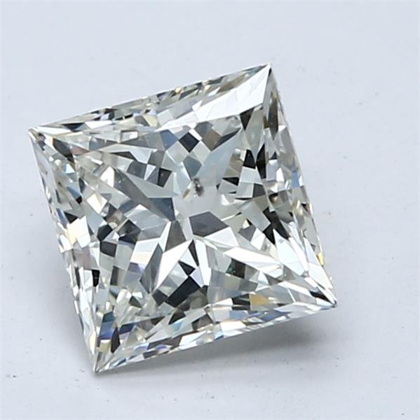 1.61ct I SI2 Rare Carat Ideal Cut Princess Diamond
