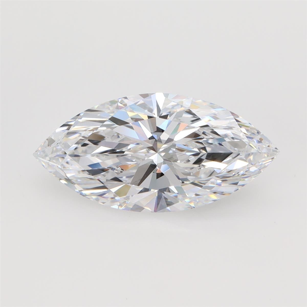 2.00ct D VVS2 Rare Carat Ideal Cut Marquise Lab Grown Diamond