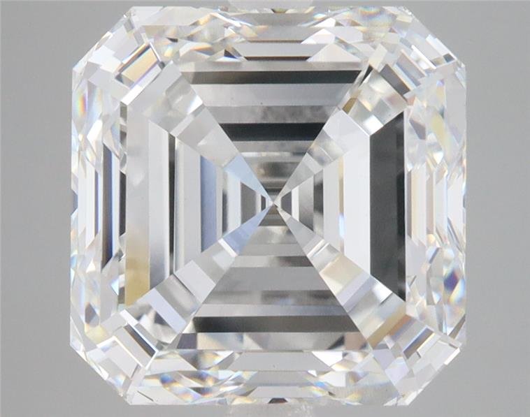 7.09ct E VVS2 Very Good Cut Asscher Lab Grown Diamond