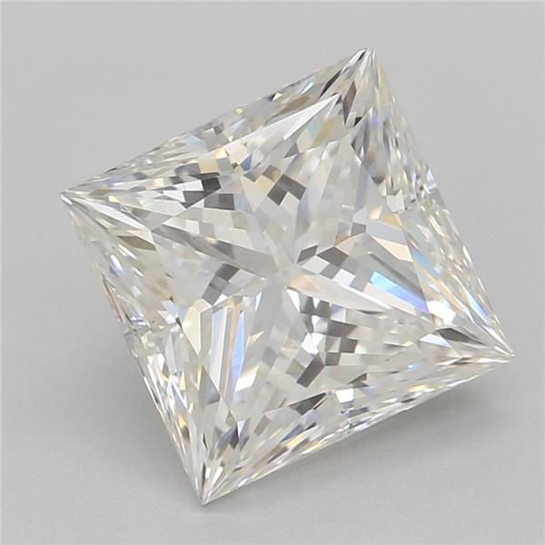 2.05ct F VS1 Rare Carat Ideal Cut Princess Lab Grown Diamond