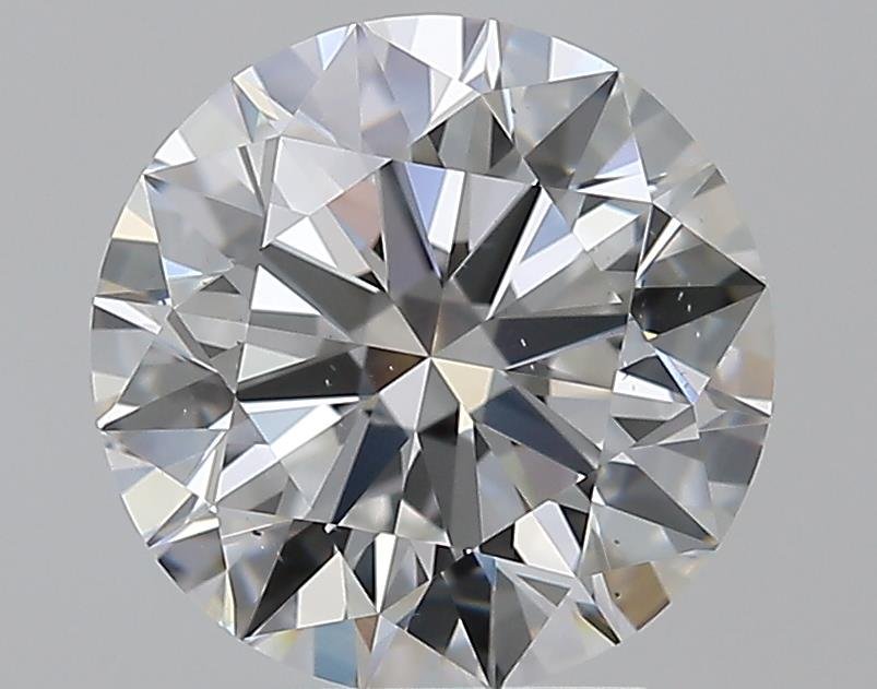 3.21ct D SI1 Rare Carat Ideal Cut Round Diamond