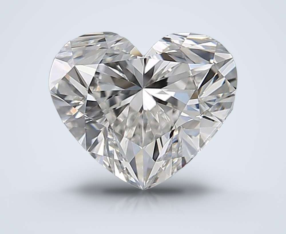 0.91 Carat Heart Natural Diamond