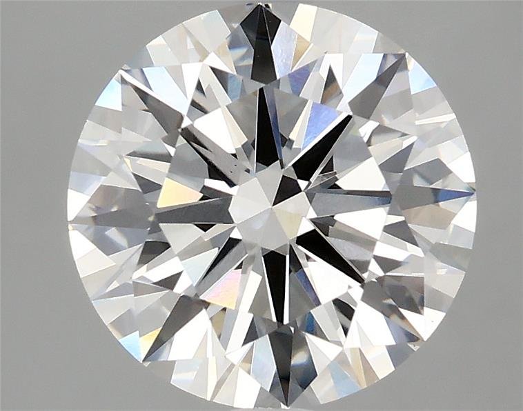 3.71ct H VS1 Rare Carat Ideal Cut Round Lab Grown Diamond