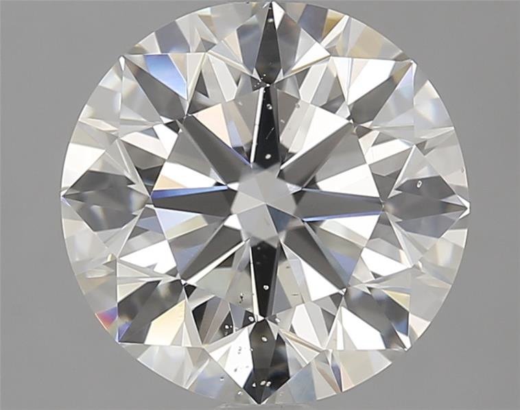 2.51ct H SI1 Rare Carat Ideal Cut Round Diamond