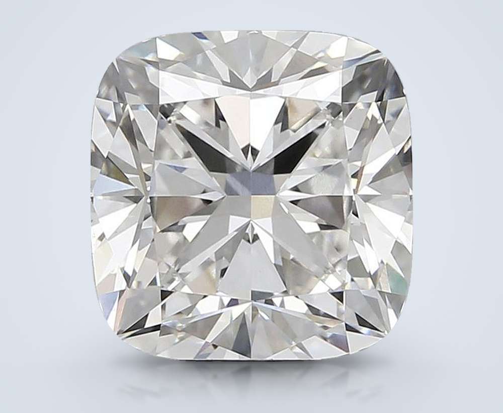 6.62 Carat Cushion Lab Diamond