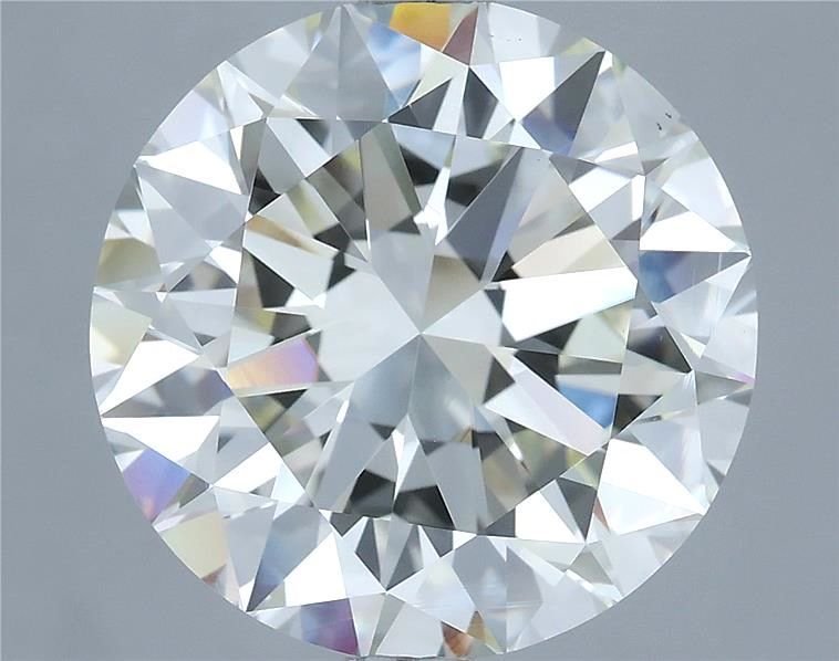 7.02ct J VS1 Excellent Cut Round Diamond