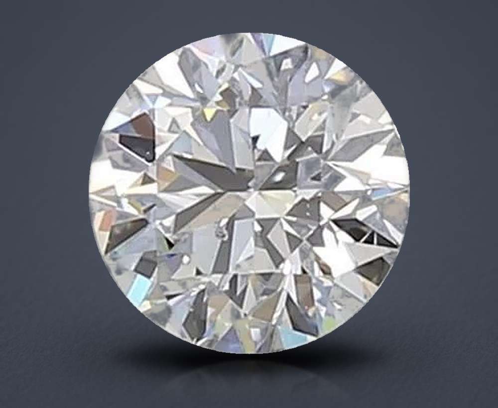 0.70 Carat Round Natural Diamond