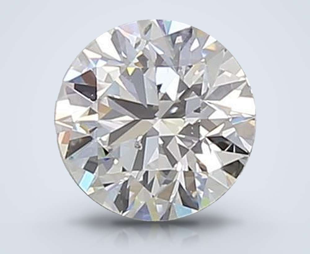 0.70 Carat Round Natural Diamond