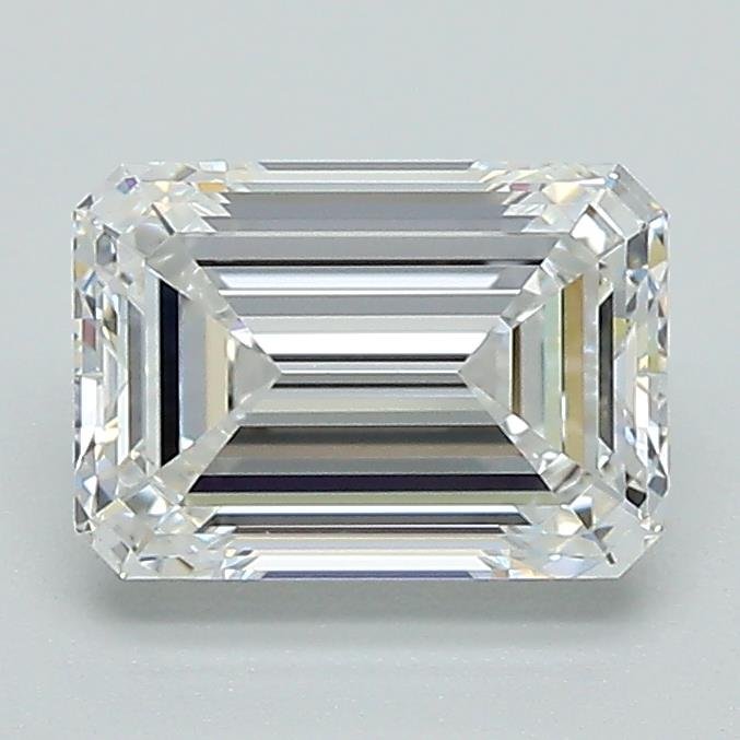 1.50ct E VS1 Rare Carat Ideal Cut Emerald Lab Grown Diamond