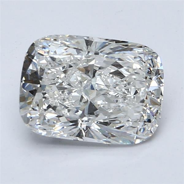 2.04ct E VS1 Rare Carat Ideal Cut Cushion Lab Grown Diamond