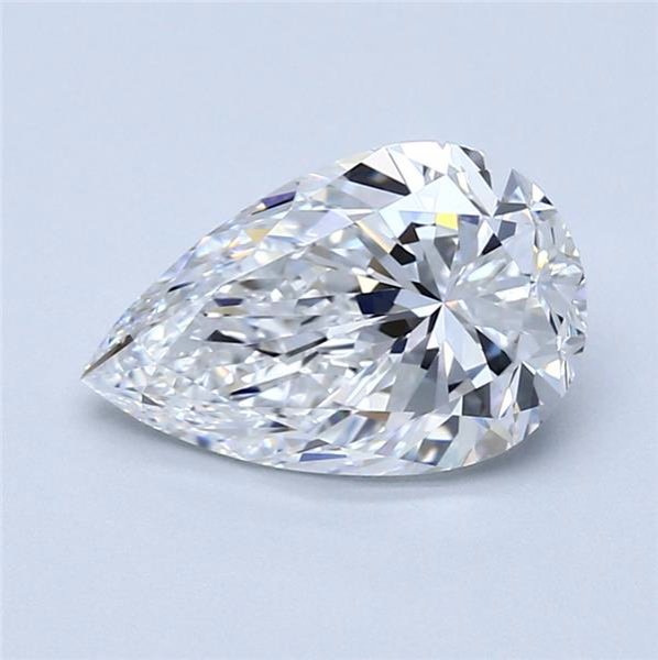 2.02ct E VVS1 Rare Carat Ideal Cut Pear Diamond