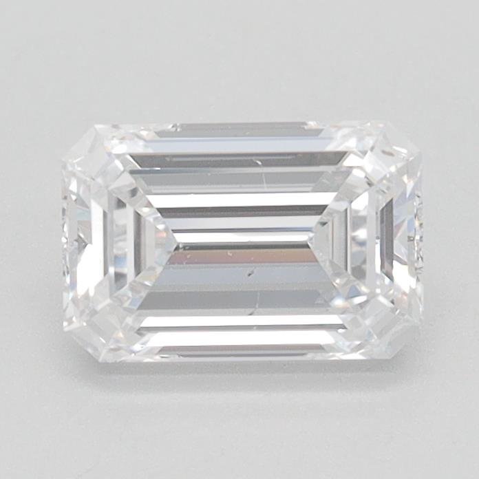 1.00ct D VS2 Rare Carat Ideal Cut Emerald Lab Grown Diamond