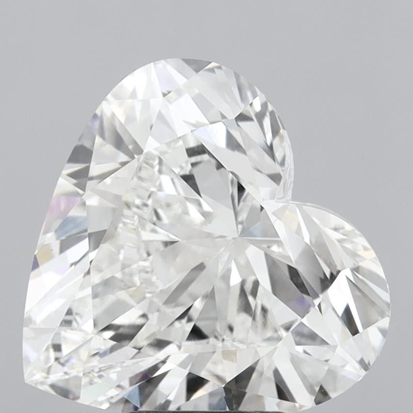 5.52ct F VS1 Excellent Cut Heart Lab Grown Diamond