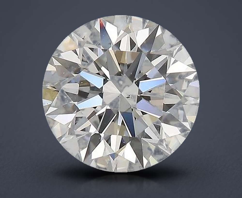 2.01 Carat Round Natural Diamond