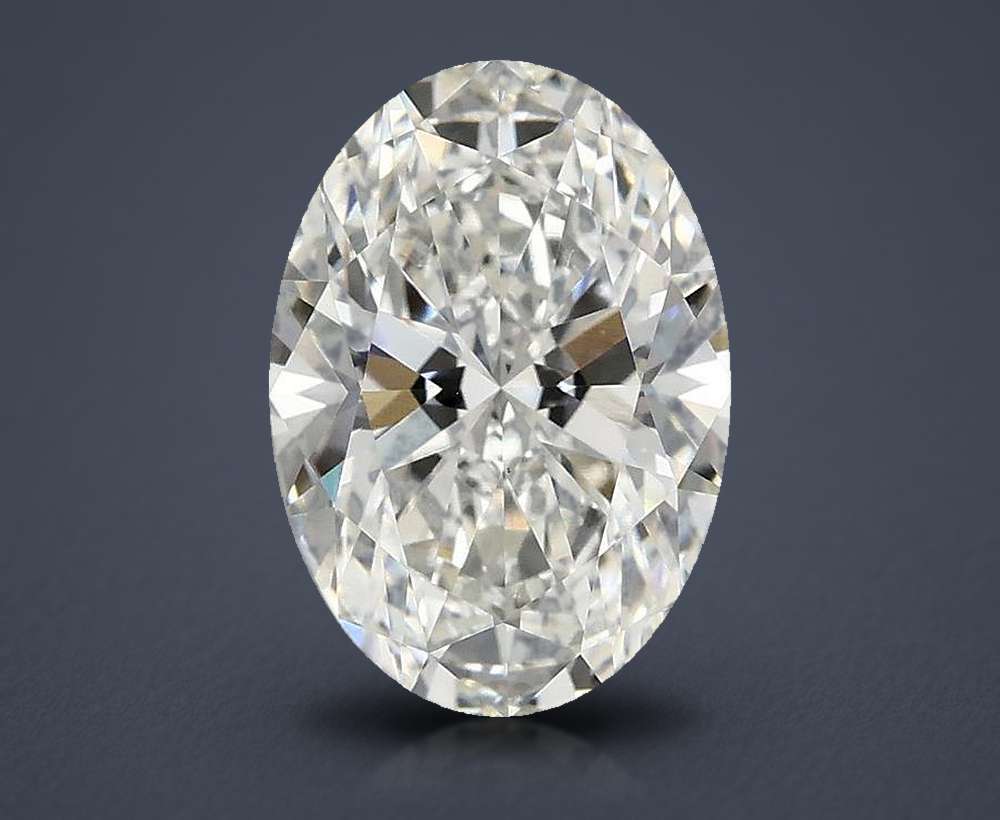 2.52 Carat Oval Lab Diamond