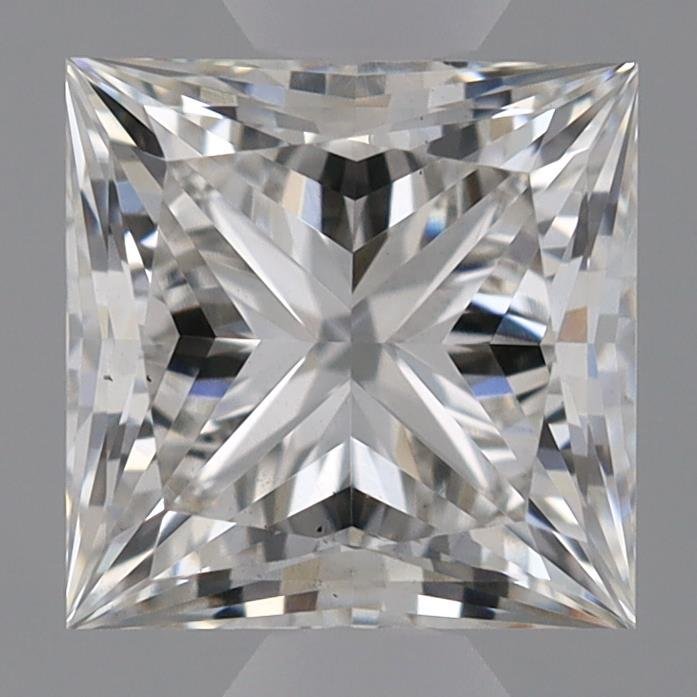 0.77ct G VS1 Rare Carat Ideal Cut Princess Lab Grown Diamond