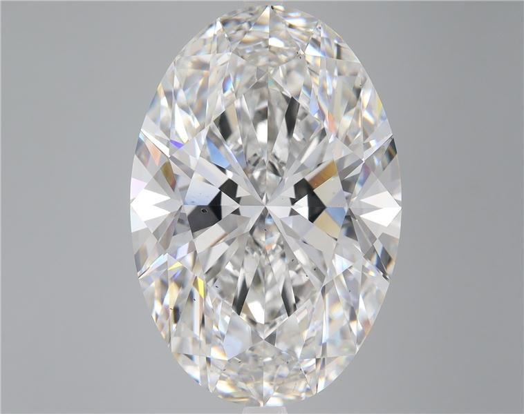 15.21ct F VS2 Rare Carat Ideal Cut Oval Lab Grown Diamond