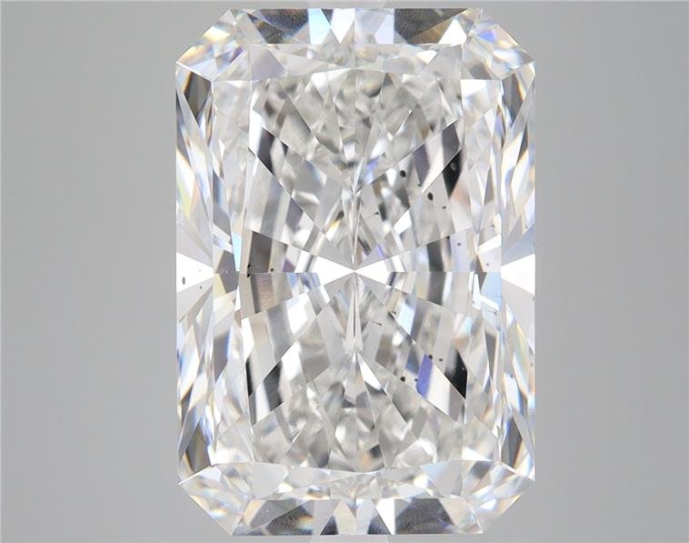 9.32ct G SI1 Rare Carat Ideal Cut Radiant Lab Grown Diamond