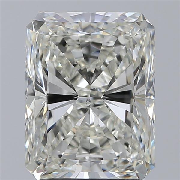 2.02ct K VS2 Rare Carat Ideal Cut Radiant Diamond