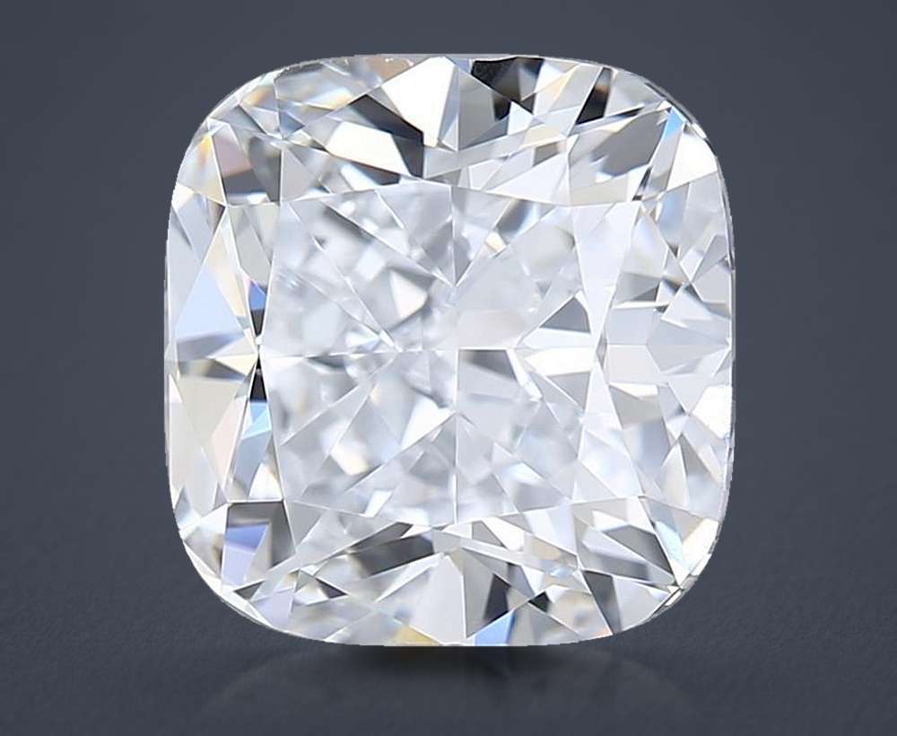 2.52 Carat Cushion Lab Diamond