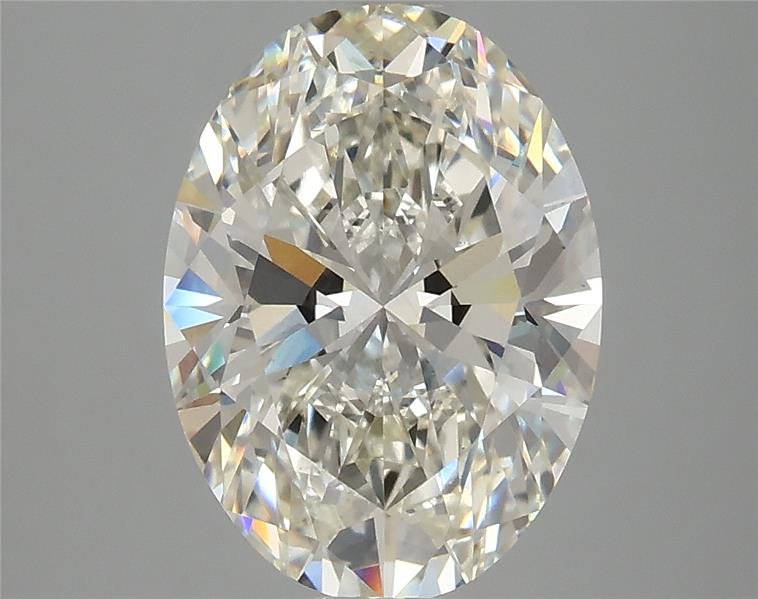 3.03ct I VS1 Rare Carat Ideal Cut Oval Lab Grown Diamond