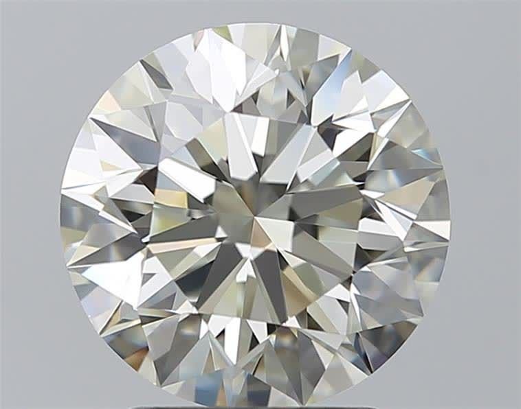 2.51ct K VVS1 Excellent Cut Round Diamond