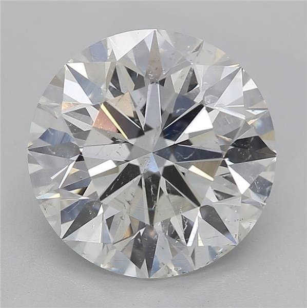 2.50ct H SI2 Rare Carat Ideal Cut Round Diamond