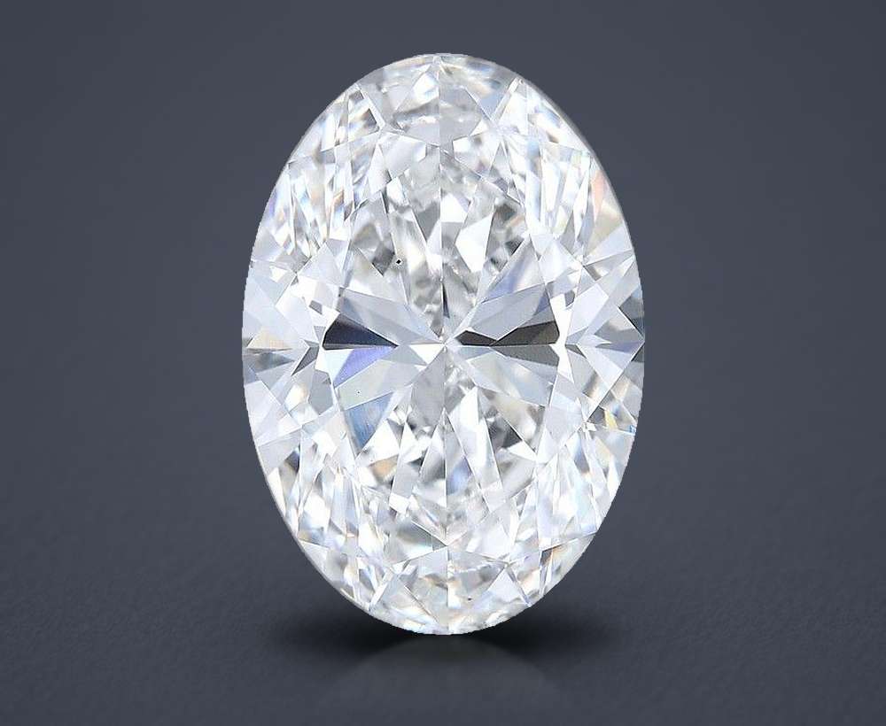 7.12 Carat Oval Lab Diamond