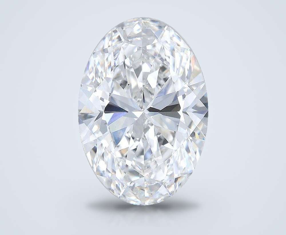 7.12 Carat Oval Lab Diamond