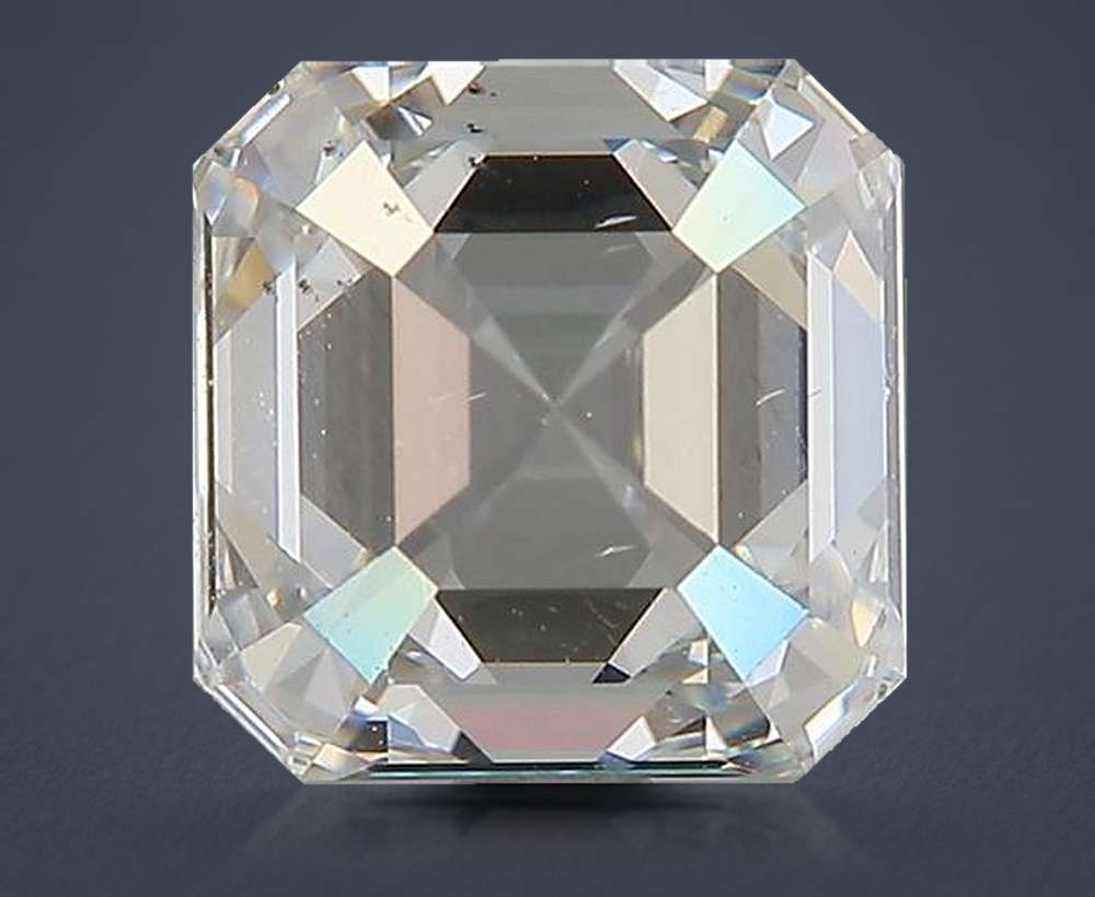 2.01 Carat Asscher Natural Diamond
