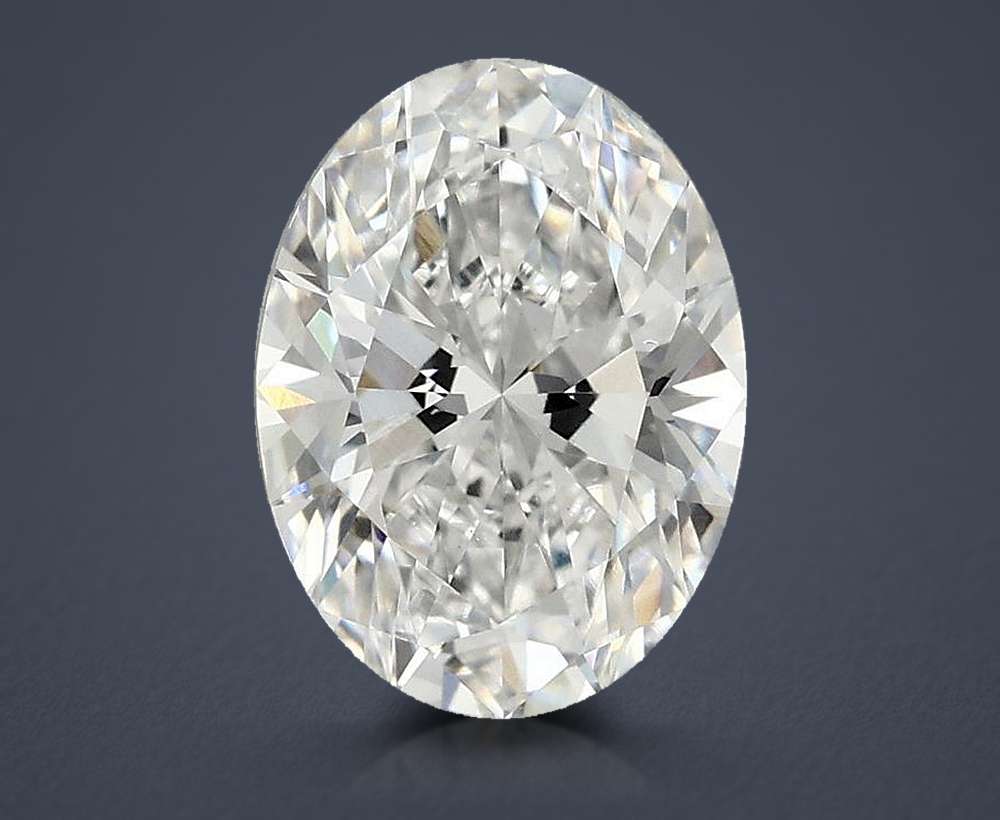 1.00 Carat Oval Lab Diamond