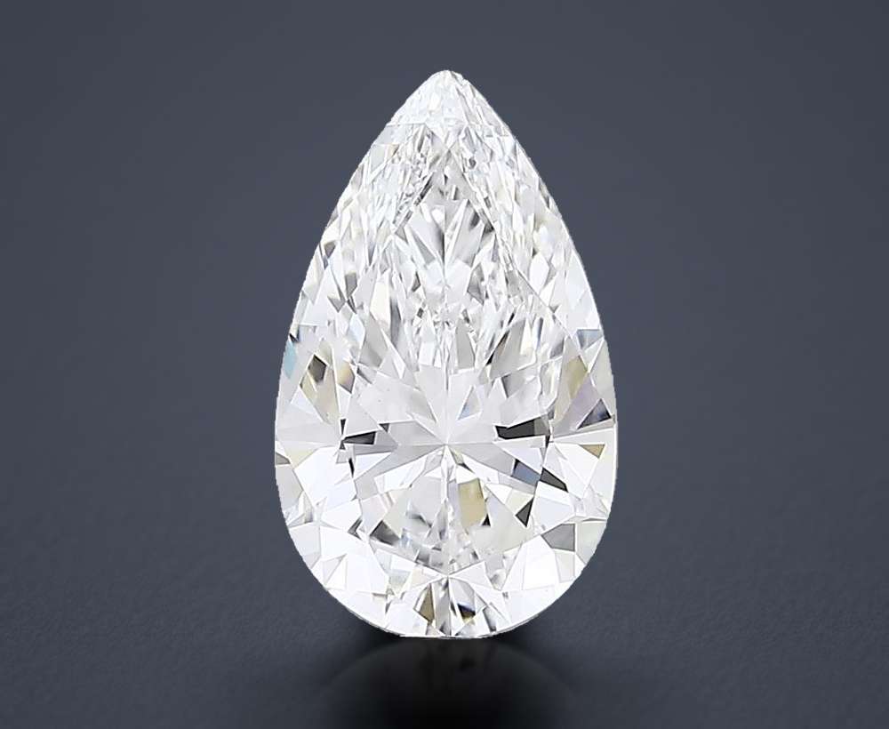3.00 Carat Pear Lab Diamond