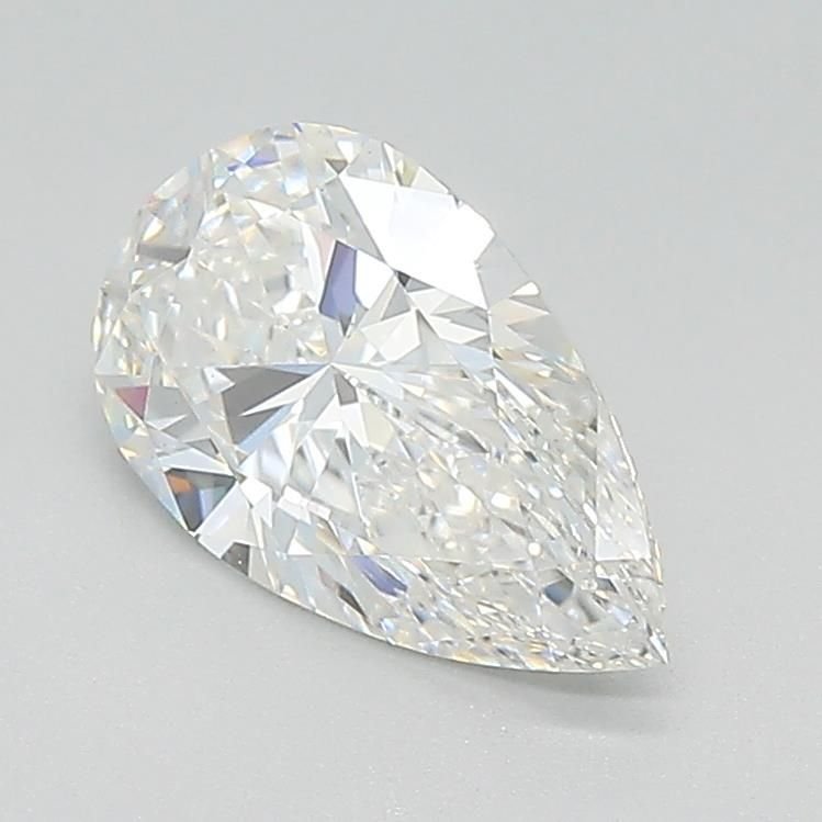 1.05ct F VVS2 Rare Carat Ideal Cut Pear Lab Grown Diamond