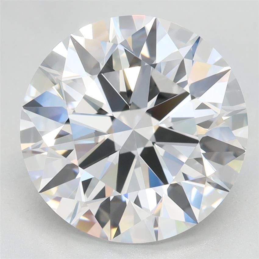 3.70ct D VVS2 Rare Carat Ideal Cut Round Lab Grown Diamond