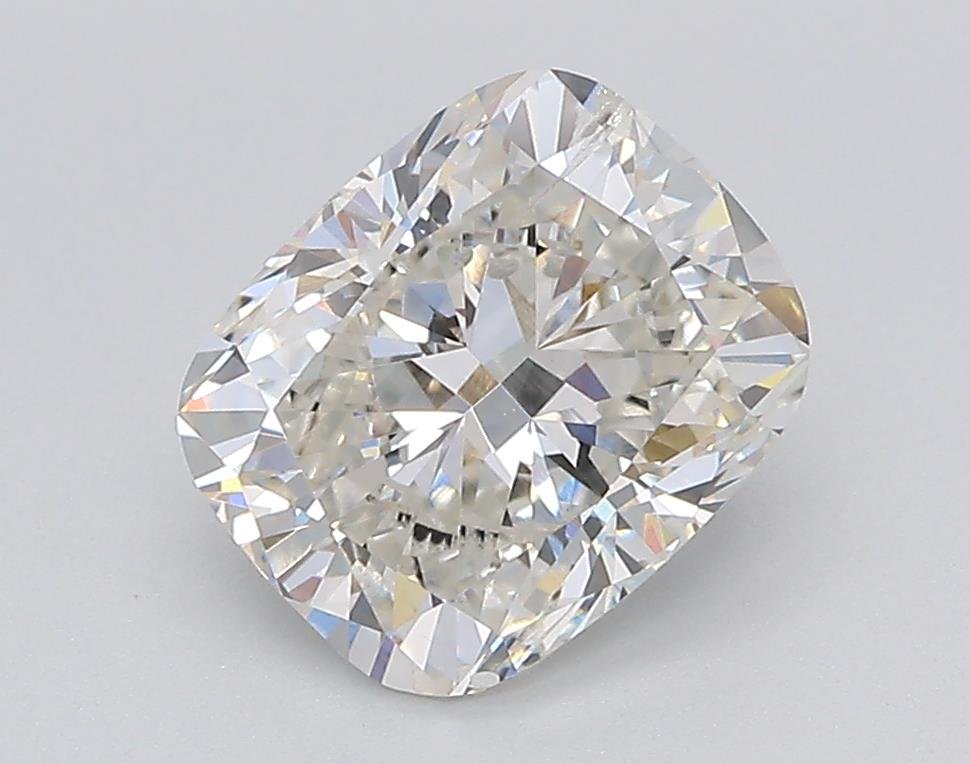 2.04ct H SI2 Rare Carat Ideal Cut Cushion Lab Grown Diamond