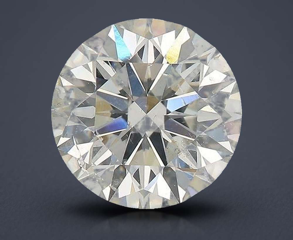 3.20 Carat Round Natural Diamond
