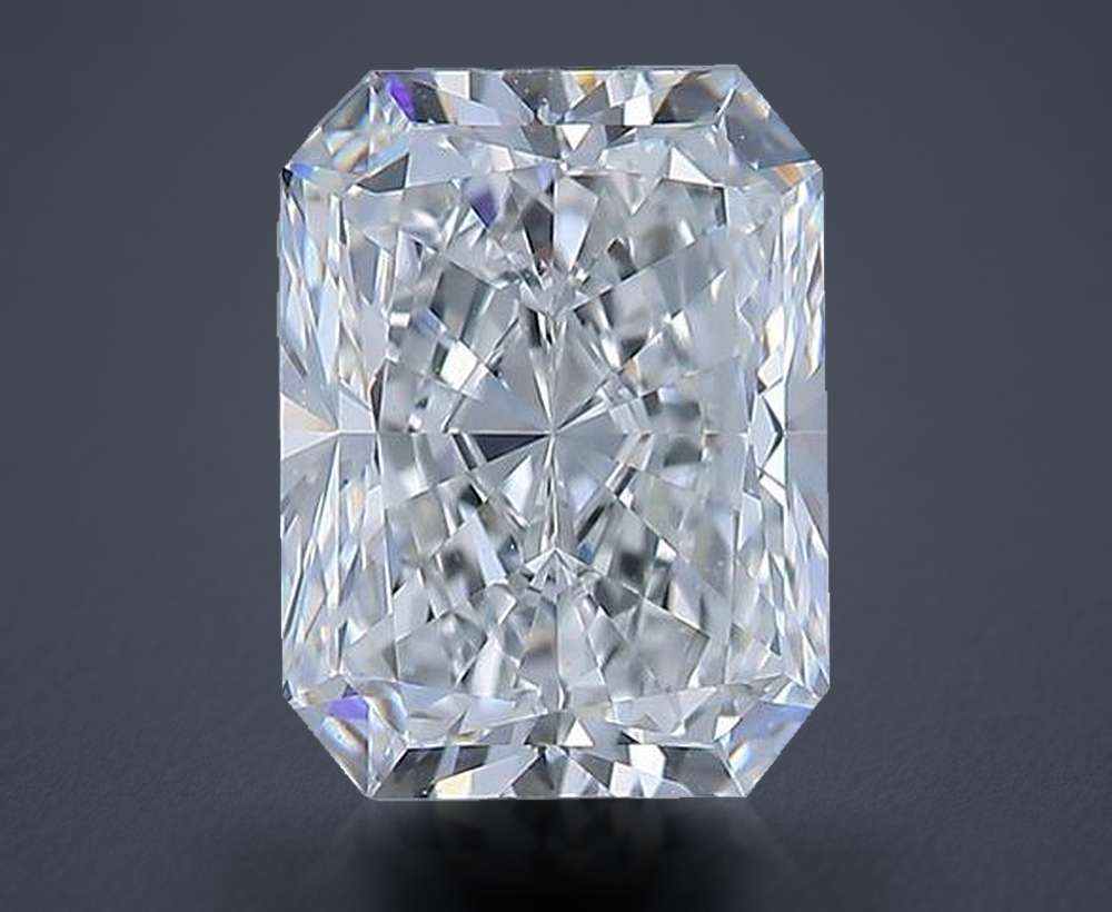 1.71 Carat Radiant Natural Diamond