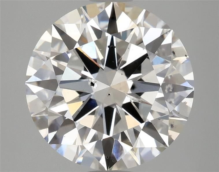 4.12ct H SI1 Rare Carat Ideal Cut Round Lab Grown Diamond