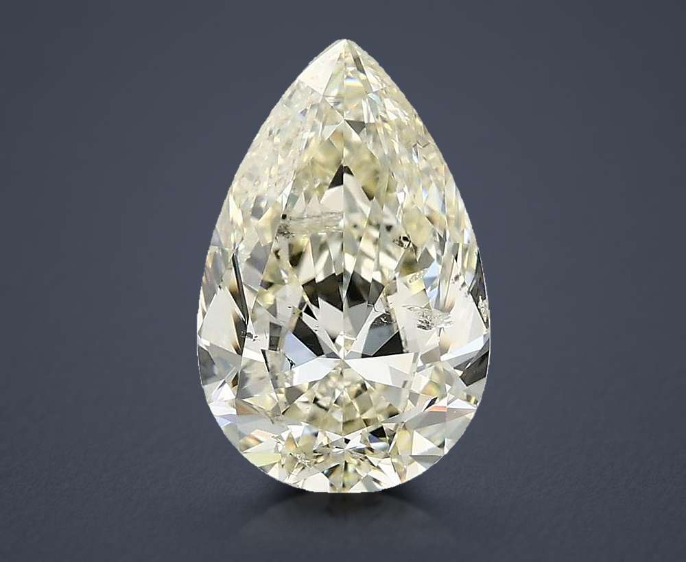 3.00 Carat Pear Natural Diamond