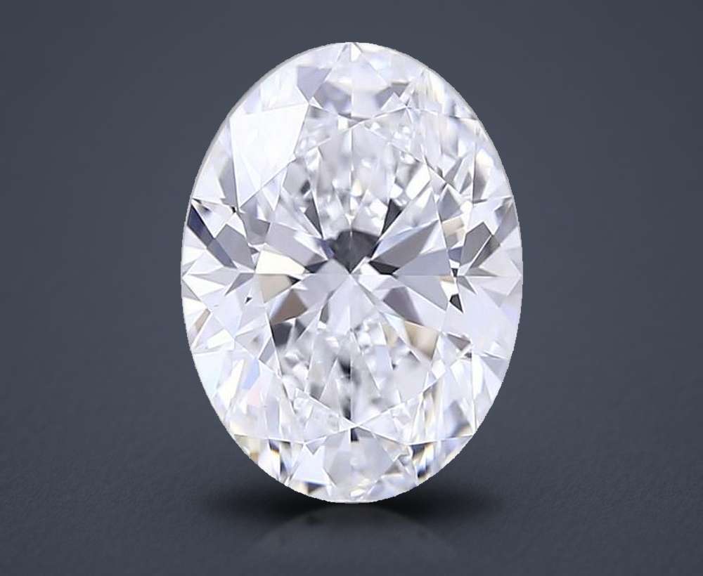 3.61 Carat Oval Lab Diamond