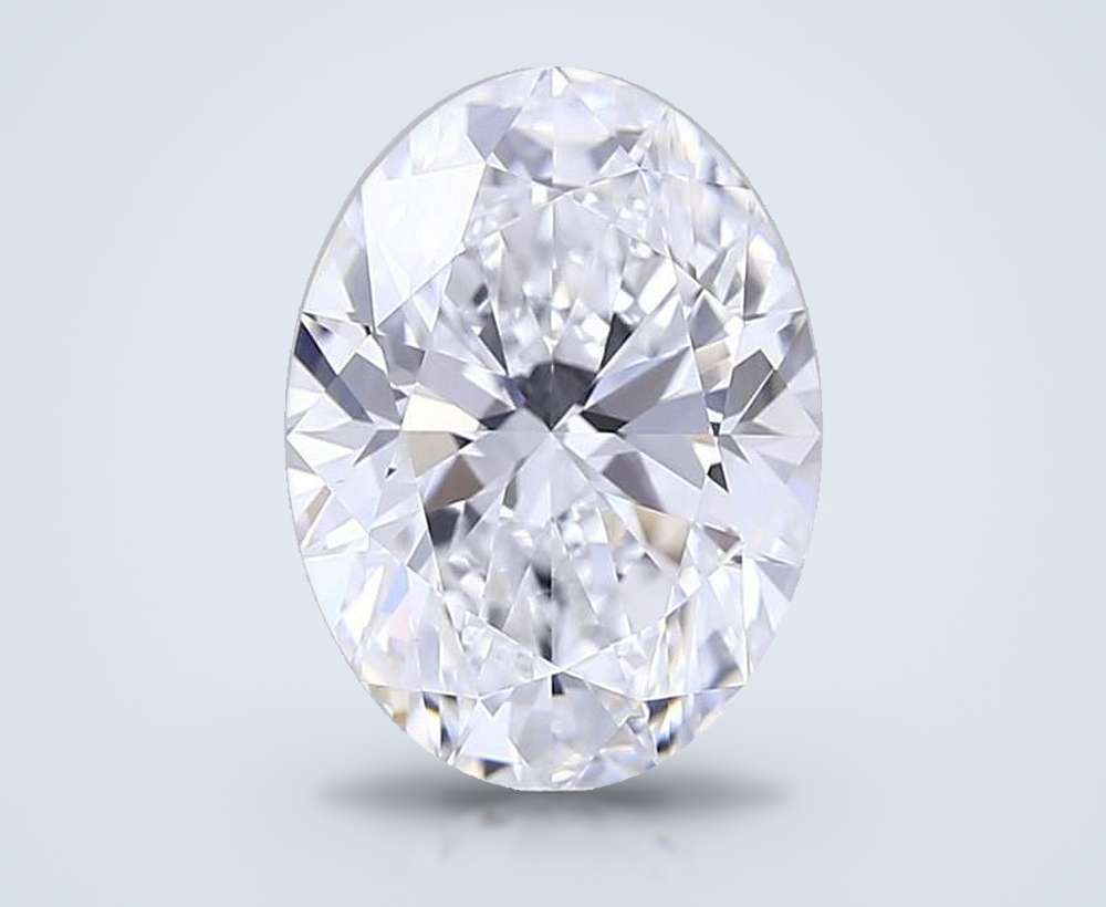 3.61 Carat Oval Lab Diamond