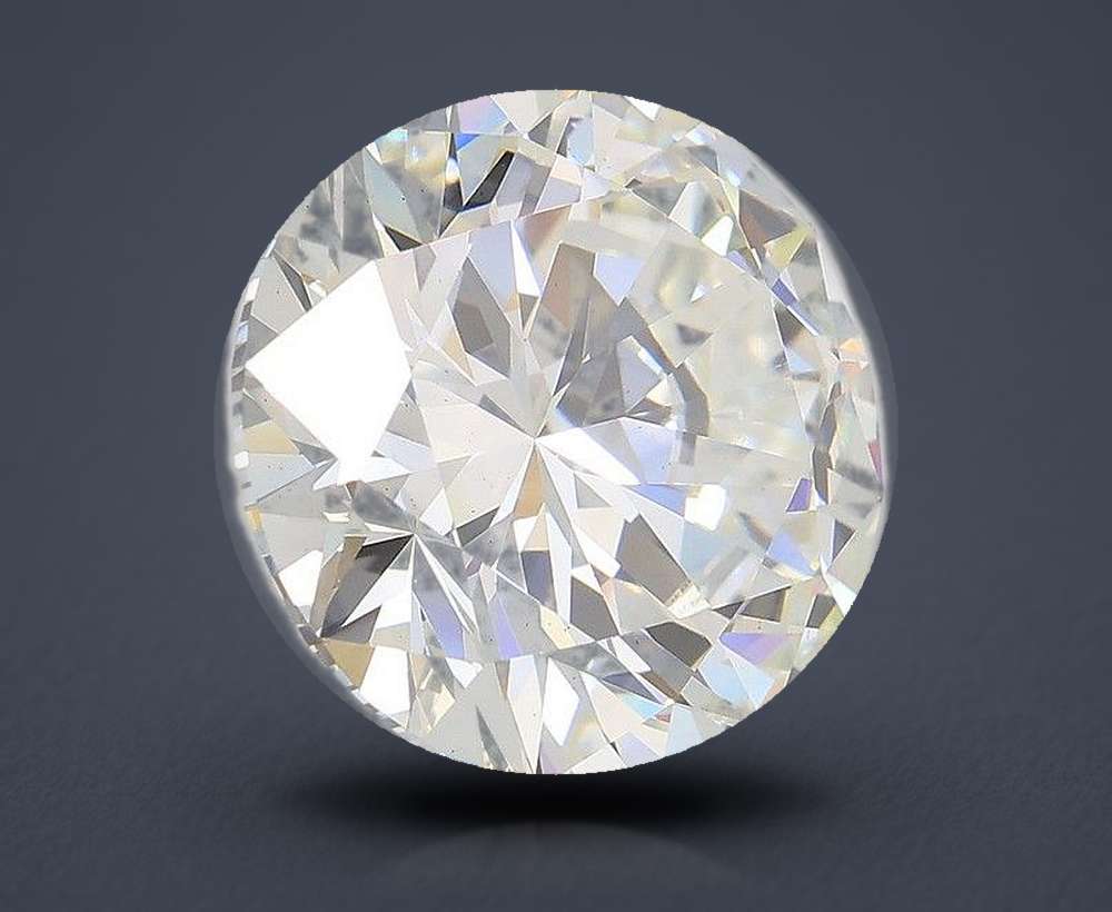 6.02 Carat Round Lab Diamond