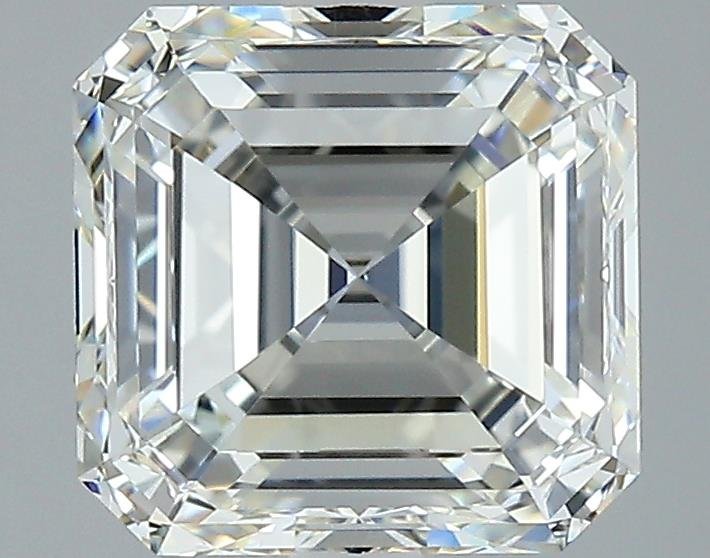3.01ct I VVS1 Rare Carat Ideal Cut Asscher Diamond