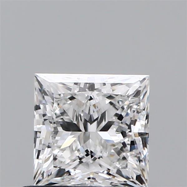 0.66ct E VS1 Rare Carat Ideal Cut Princess Lab Grown Diamond