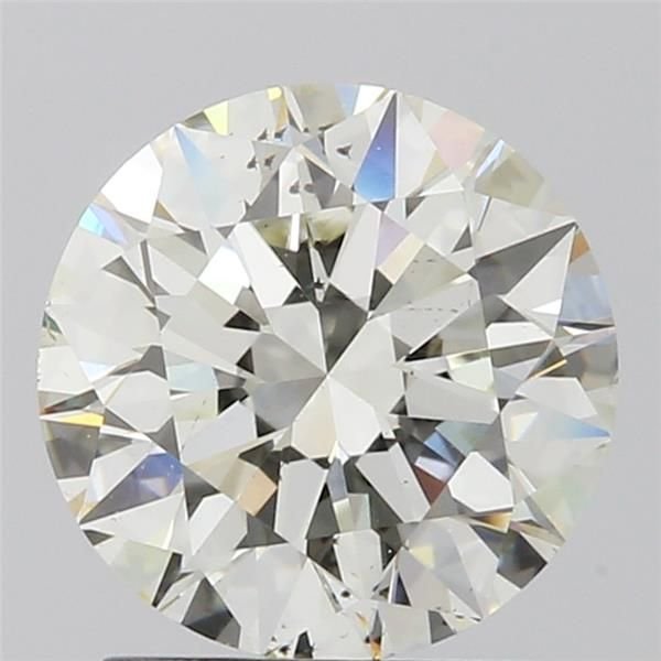 1.71ct K SI1 Rare Carat Ideal Cut Round Diamond