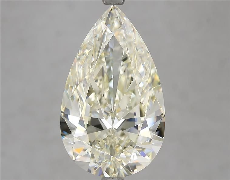 5.53ct K VS1 Rare Carat Ideal Cut Pear Diamond