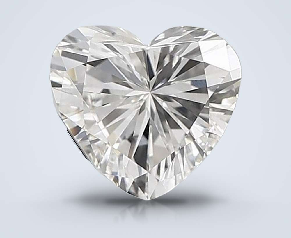 0.85 Carat Heart Lab Diamond