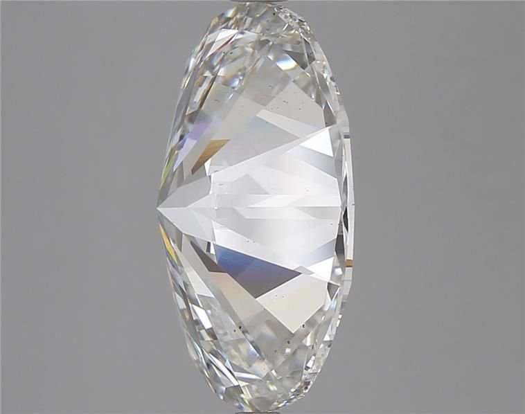 7.42ct H VS2 Rare Carat Ideal Cut Oval Lab Grown Diamond